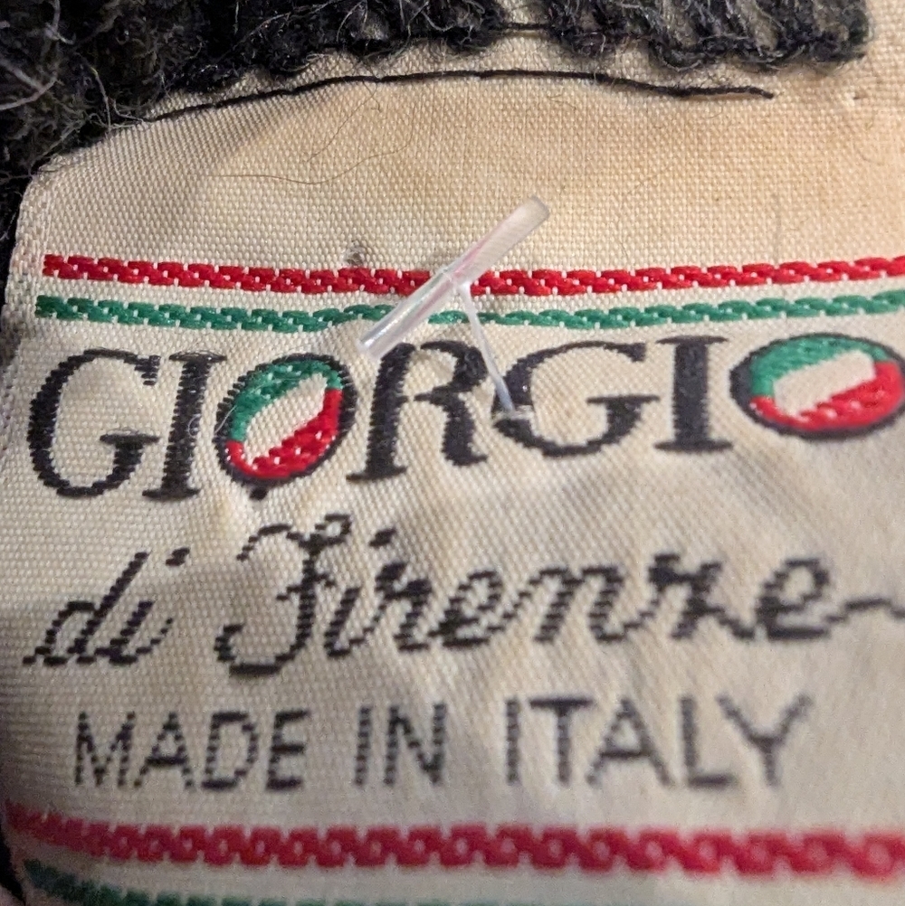 Giorgio Di Firenze Men's XL Italy Wool Blend Gray Knit turtle Neck Sweater - Picture 3 of 8